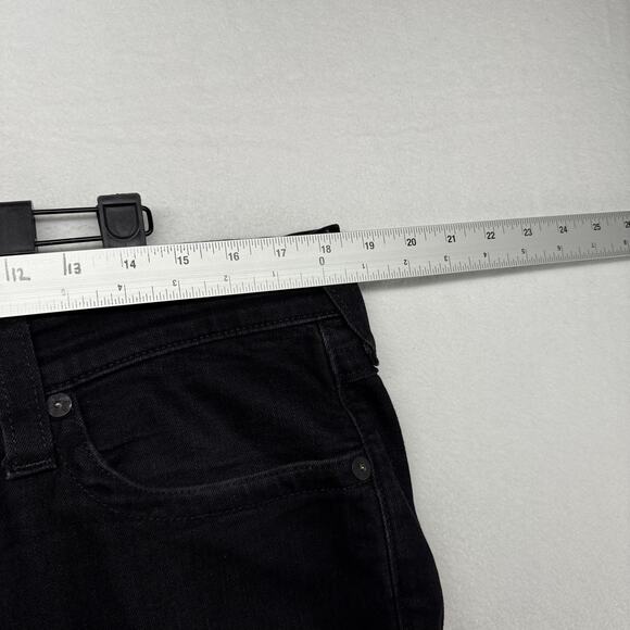 True Religion Jeans Mens 36 Black Ricky Relaxed Straight Made In USA Flap Pocket - Picture 2 of 11